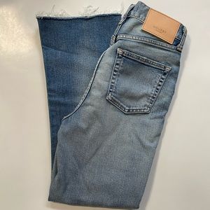 Moussy croppred flare jeans